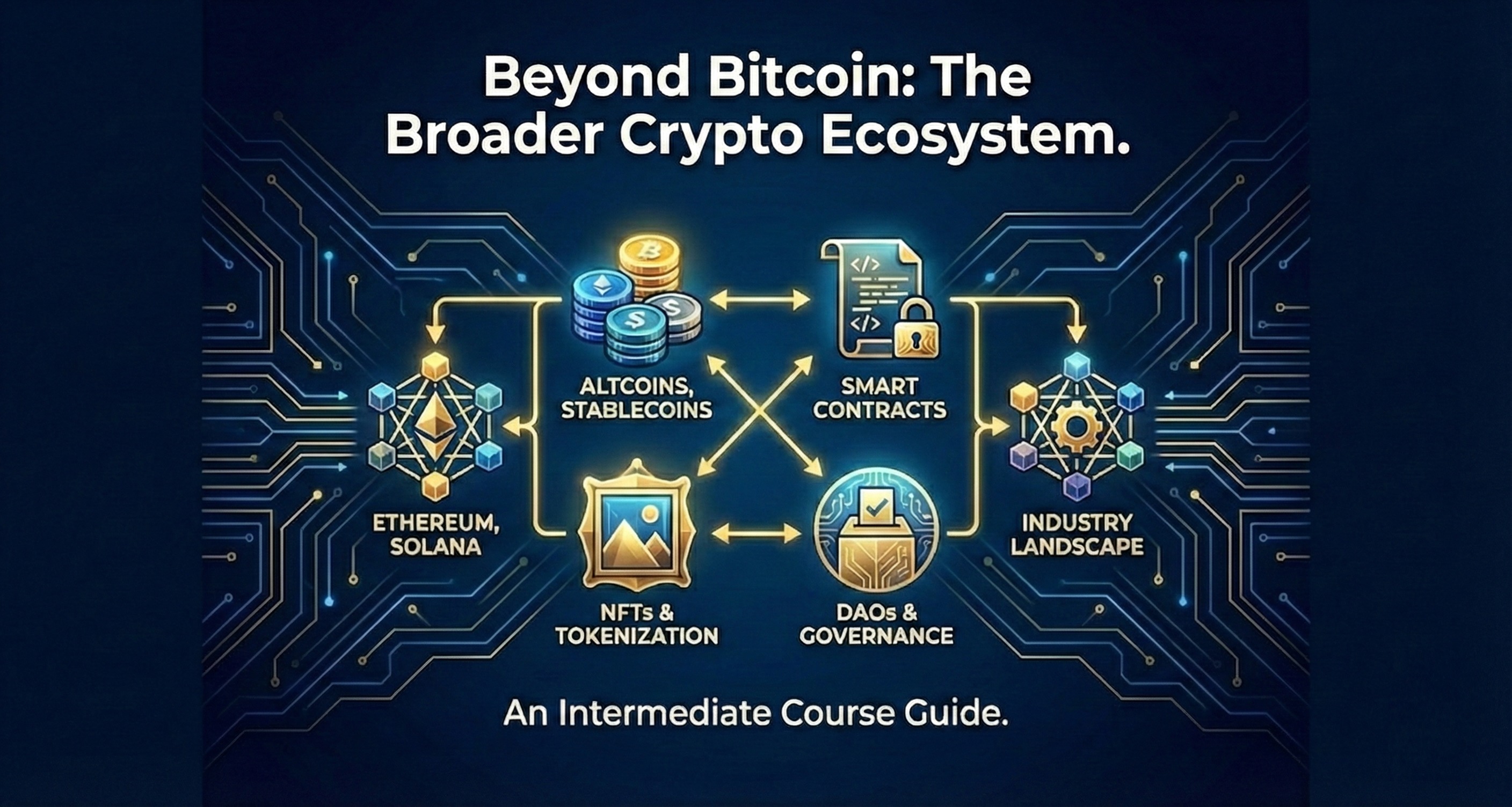 Beyond Bitcoin: The Broader Crypto Ecosystem course