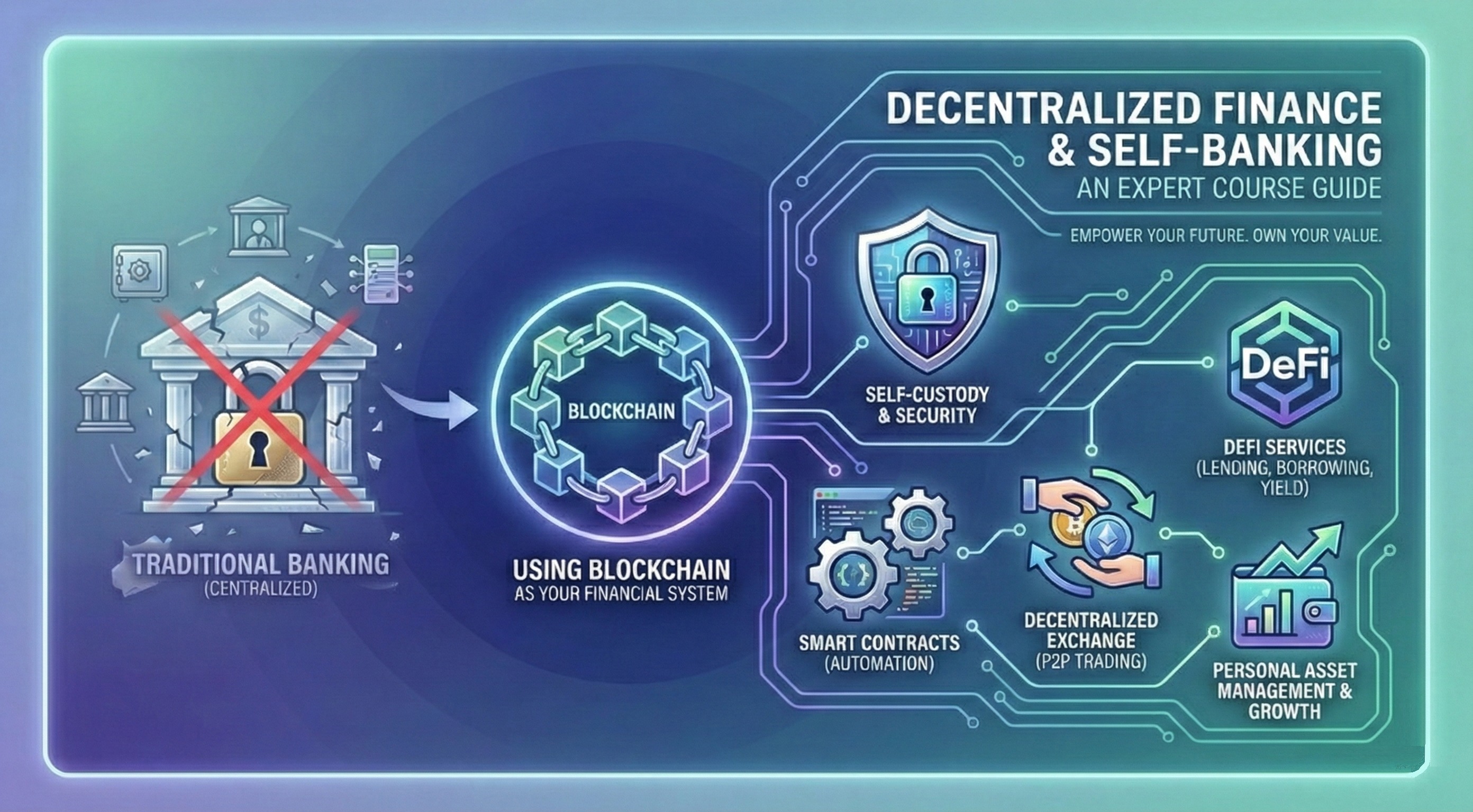 Decentralized Finance & Self-Banking course